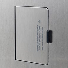 Labconco Logic Plus Flush-Mounted Electrical Duplex Outlet Closed