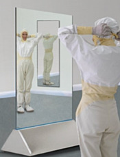 Dual Sided Cleanroom Mirror