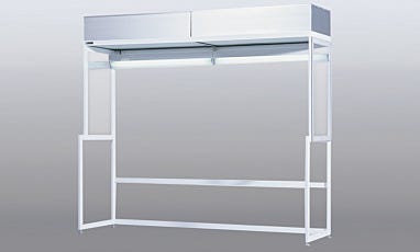 Narrow-Profile Verticle Laminar Flow Hood