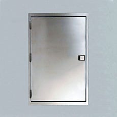 Door, Pass-Through Access; EP 304 SS, Fire-Rated, 24''W x 2.6''D x 48''H, Insulated
