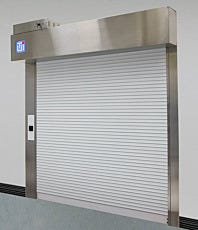 Cleanroom Roll-Up Aluminum Door