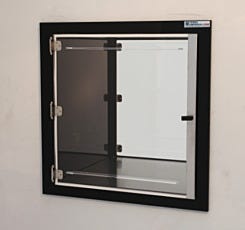 Pass-Through; Black Acrylic, 18