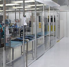 Clean Room Barrier Wall