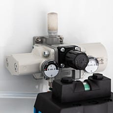 pressure booster regulator for nitrogen tank
