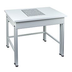 full view of sal/c plus antivibration table by radwag