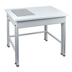 full view of sal/t antivibration table by radwag
