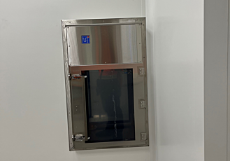 Recirculating HEPA filtered Pass-through
