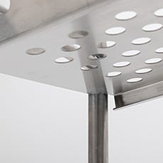 Round Tube Wafer Cart Design