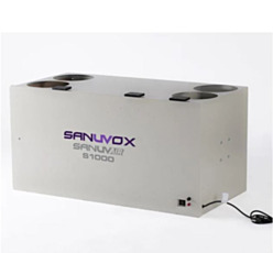 Construction and filters of Sanuvair S1000 Air Purification System by Sanuvox