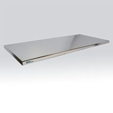 Solid stainless steel screw-in work surface for ValuLine® vertical laminar flow stations