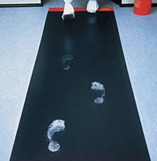 Cleanroom Dark Blue Polyester Mat