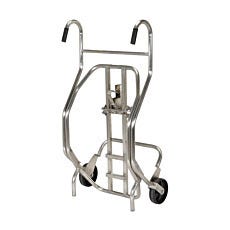 deluxe stainless steel drum truck by vestil