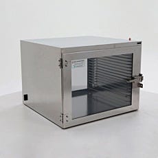 Stainless steel desiccator cabinet, with 1 chamber and automatic RH control