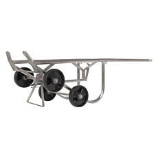 horizontal stainless steel drum truck by vestil