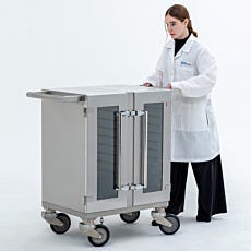 Stainless Steel Desiccator Cart with Model