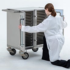 Stainless Steel Desiccator Cart with Model