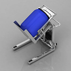 SuperLift's stainless steel tipper/dumping