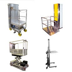 4 different types of large capacity lifts that SuperLift offers