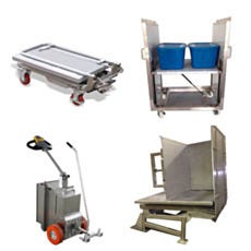 4 different types of material handling euipment that SuperLift offers