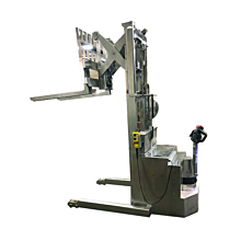 SuperLift's stainless steel reach truck