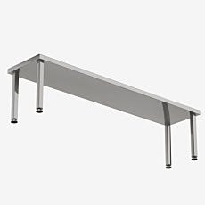 underside view of UltraClean gowning bench