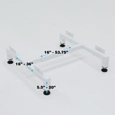 Universal Stand Adjustment Range