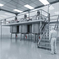 Cleanroom enclosure with high clearance for installing and servicing tall equipment systems