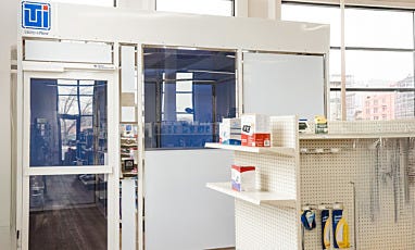 full view of usp compounding cleanroom