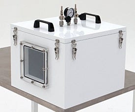Cleanroom Aluminum Vacuum Chamber With Acrylic Window 12x12x10.5
