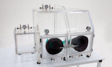 Acrylic Vacuum Glovebox with Air Lock