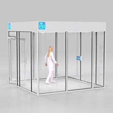 10x10 valuline hardwall cleanroom