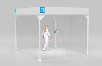 10x12 valuline softwall cleanroom