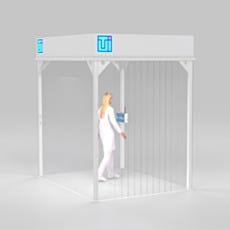 6x8 valuline softwall cleanroom