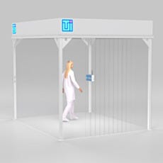 8x10 valuline softwall cleanroom