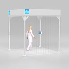 8x8 valuline softwall cleanroom