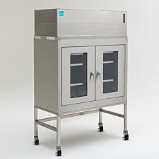 valuline mobile laminar flow cabinet with ups battery system closed
