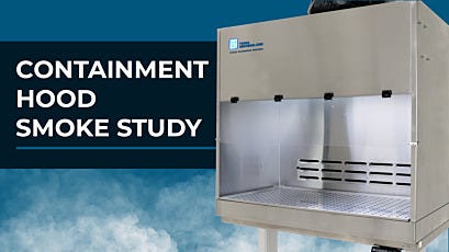 video of containment hood smoke study