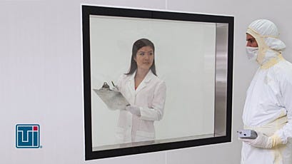 BioSafe cleanroom window