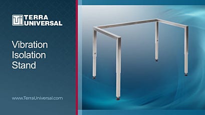 Vibration isolation stand adjustable video