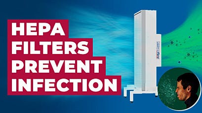 HEPA filters prevent infections