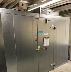 Walk-in cooler, temperature-controlled storage, modular cooler