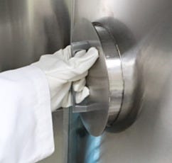 Glove Box Waste Port