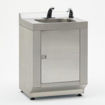 Hand Washer; BioSafe, 304 Stainless Steel, 1 Sink, 48