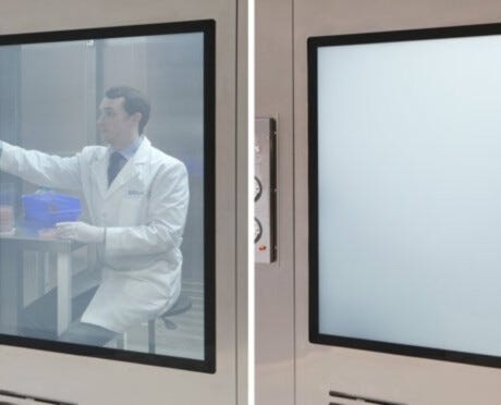 BioSafe Switch-Glass Privacy Windows