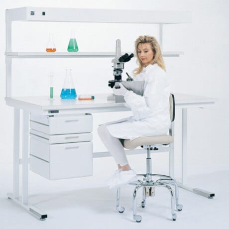 Laminate and Corian Work Stations