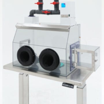 Adjustable Open/Closed Loop Filtered Glovebox Isolator