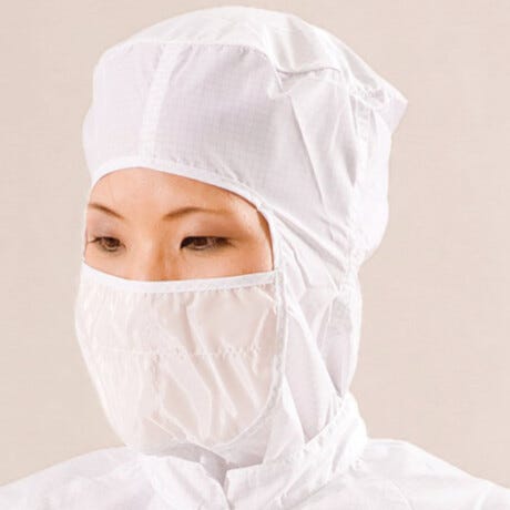 Cleanroom Hood with Face Cover