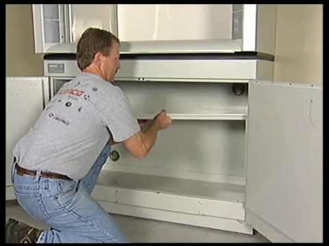 Video by Labconco delineating the instructions to install a Protector Premier Fume Hood with solvent cabinet