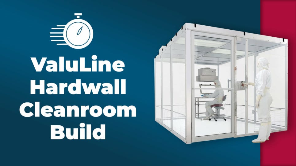 video of valuline hardwall cleanroom build