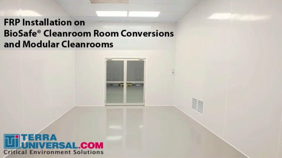 Cleanroom conversion system